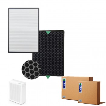 Coway AP-1019C Filtre AİR MEGA 150 -160 Filtre Faf Marka Uyumlu Ürün Hepa + Karbon Birleşik Filtre   Beyaz